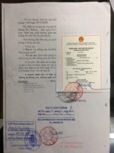 HỢP PHÁP HOÁ LÃNH SỰ GIẤY TỜ ĐAN MẠCH