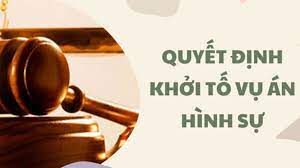 TƯ VẤN THỦ TỤC KHỞI TỐ VỤ ÁN HÌNH SỰ