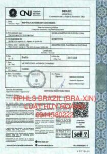 DỊCH VỤ HỢP PHÁP HOÁ LÃNH SỰ BRAZIL (BRA-XIN)